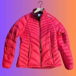 CRAFT ** WOMEN'S LIGHT DOWN JACKET***Size Large, Pink